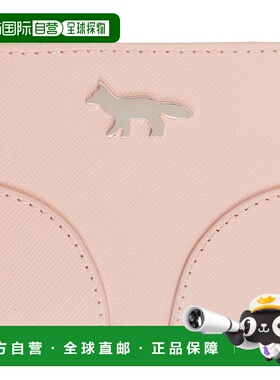 1h可退 潮奢 MAISON KITSUNE 女士 粉色 Boogie 卡包 OW05343LR00