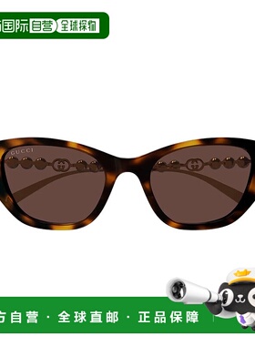 GUCCI 女士眼镜 196R5CD0A16822 AW2026 棕色 Gucci Gg1968S Line