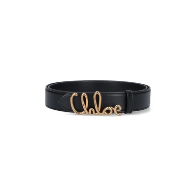 CHLOÉ 女士腰带 26SBB15PR4001 SS2026 黑色 Chloe Belts