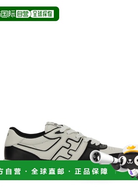 FENDI 男士运动鞋 7E1643AOMNF0E7C SS2025 白色 Two-tone leathe