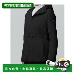 GOOSE 黑色 女士西服 AW2024 徽标防风夹克 2438WB61 CANADA