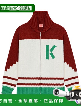 KENZO 男士针织毛衣 FC65BL3143BD23 AW2022 白色 长袖毛衣