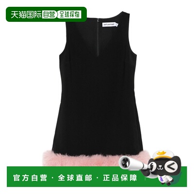 SELF-PORTRAIT 女士连衣裙 AW25116SBBLACK AW2025吊带包臀裙