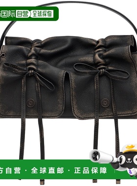 1h可退 潮奢 Acne Studios 艾克妮 女士 棕色多袋手提包 A10368