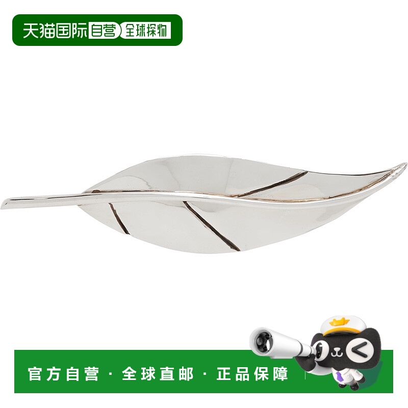 1h可退 潮奢 Sophie Buhai 女士 银色 Leaf 发夹 FW15H01SS