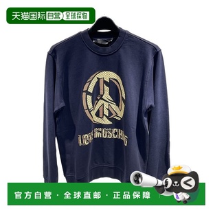 卫衣 M647021M3757Y93 AW2021 1h可退 长袖 男士 蓝色 卫 MOSCHINO