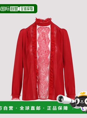 VALENTINO 女士外套 6B3AEAD590FR9M SS2025 红色 Silk Top