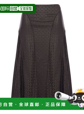 FENDI 女士半身裙 FQ7688AUQGF1T6H CO 棕色 GONNE包臀裙长裙伞裙