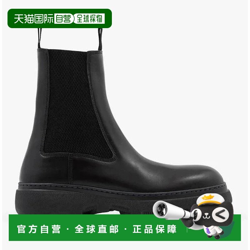 BURBERRY 男士靴子 8076670 AW2023 黑色 chelsea ankle boots