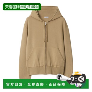 1h可退 burberry 女士 运动衫卫衣拉链针织博柏利刺绣