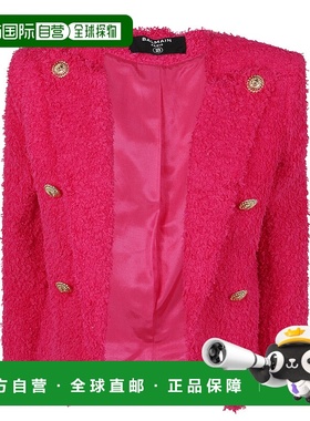BALMAIN 女士西服 EF0SC226XC674BN SS2025 红色外套西装