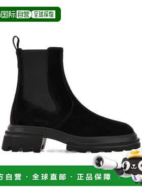 HOGAN 女士靴子 HXW6740FM0IBYEB999 AW2025 黑色 10-Storey切尔