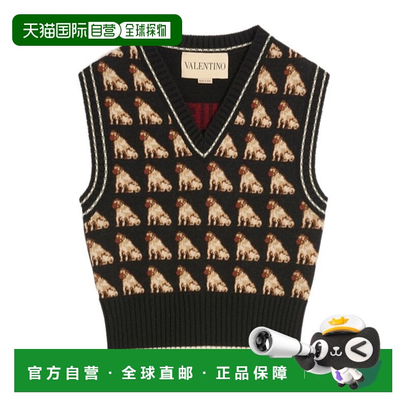 1h可退 VALENTINO 女士针织衫 BK400P9K3N78 AW2025 花色