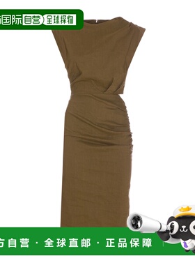 PINKO 女士连衣裙 104955A0IMX26 SS2025 绿色