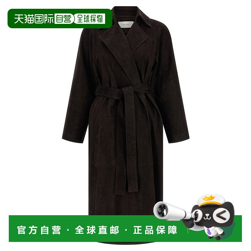 THE ROW 女士大衣 10305L269DBR AW2025 棕色 'Solana' coat