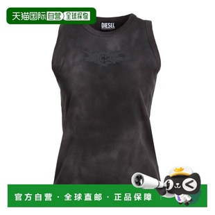 1h可退 潮奢 Diesel 迪赛 女士 背心上衣 grey灰色 舒适时尚
