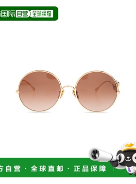CHLOÉ 女士太阳镜 CH0372S0001 CO 金色 Sunglasses