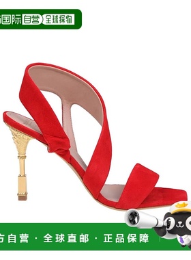 BALMAIN 女士凉鞋 CN1UH958LCMK3KB SS2024 红色 SCARPE CON TACC