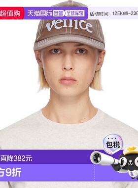 1h可退 潮奢 Erl 女士 棕色 Venice 棒球帽 ERL11K018