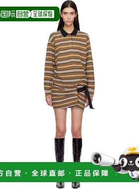 1h可退 潮奢 ISABEL MARANT 女士 黄褐色 Isea 连衣裙 RO1037FAD1