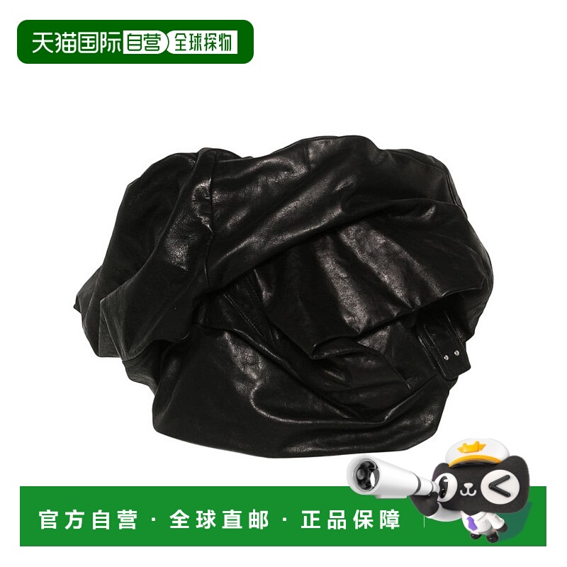 RICK OWENS 女士衬衫 RO01D2164LSU09 SS2024 黑色