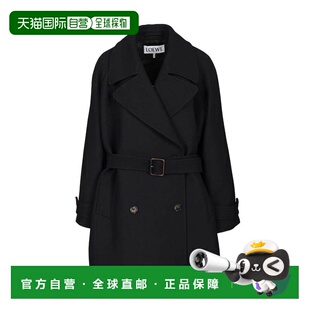 LOEWE 女士外套 S540Y01XBE5110 AW2025 蓝色 Double-Breasted Co