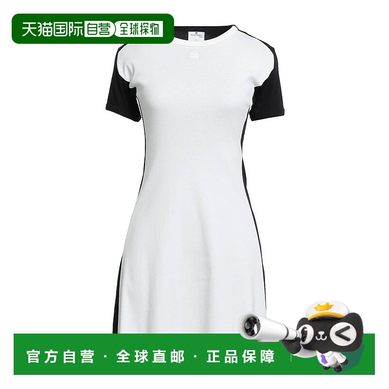 1h可退 潮奢 Courreges 女士 短款连衣裙 white白色 舒适时尚