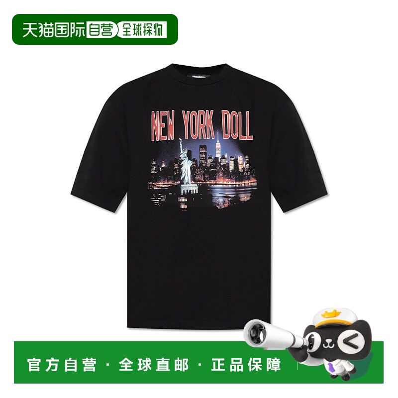 1h可退 DSQUARED2 男士T恤 S71GD1598D20020900 AW2025短袖