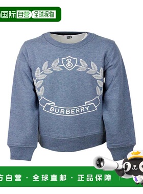 BURBERRY 男士卫衣 80723301004 AW2024 蓝色 Burberry sweaters