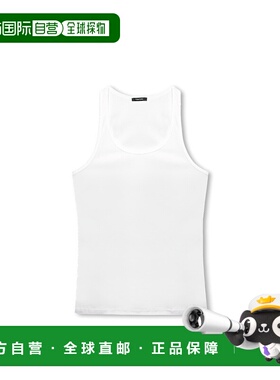 1h可退 TOM FORD 男士内裤 T4D1012100100 CO 白色 Sleeveless T-