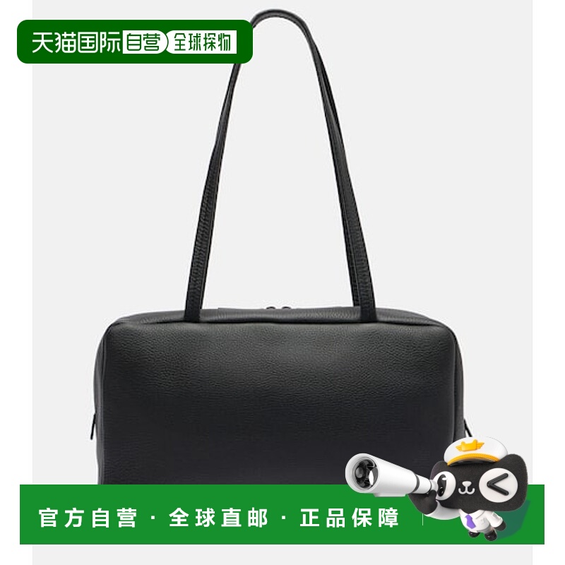 1h可退 潮奢 The Row 女士 Astra 皮革肩包 black黑色 舒适时尚