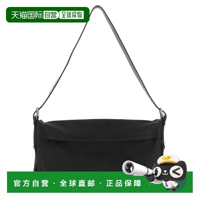 LEMAIRE 男士斜挎包 BG0169LF1571BK987 SS2026黑色单肩包