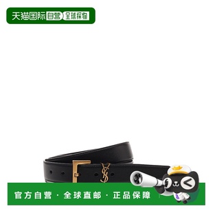 634437BOO0W1000 女士腰带 AW2025 LAURENT SAINT