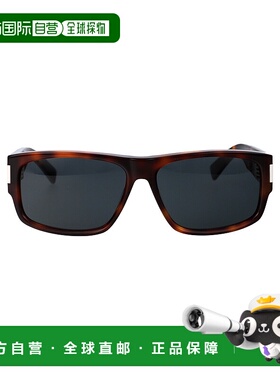 SAINT LAURENT 男士太阳镜 SL689002 CO 黑色 Sl 689 Sunglasses