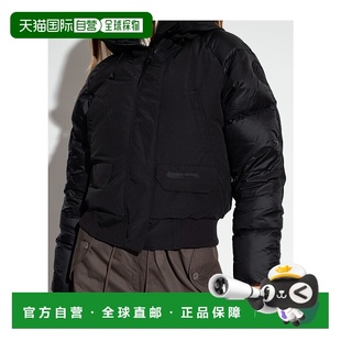 GOOSE 黑色 女士外套 SS2024 连帽羽绒服 2056WB61 CANADA