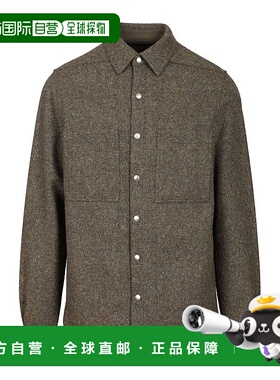 RICK OWENS 男士夹克 RU02E1744WRU25 AW2025 绿色