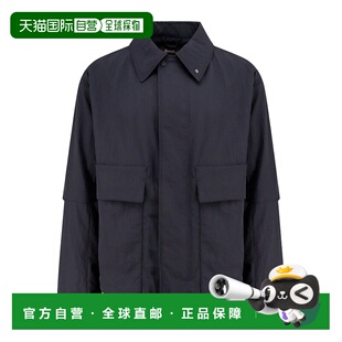 SS2025 HERNO GI00162UL128279201 外套 CAMICIA蓝色夹克 男士