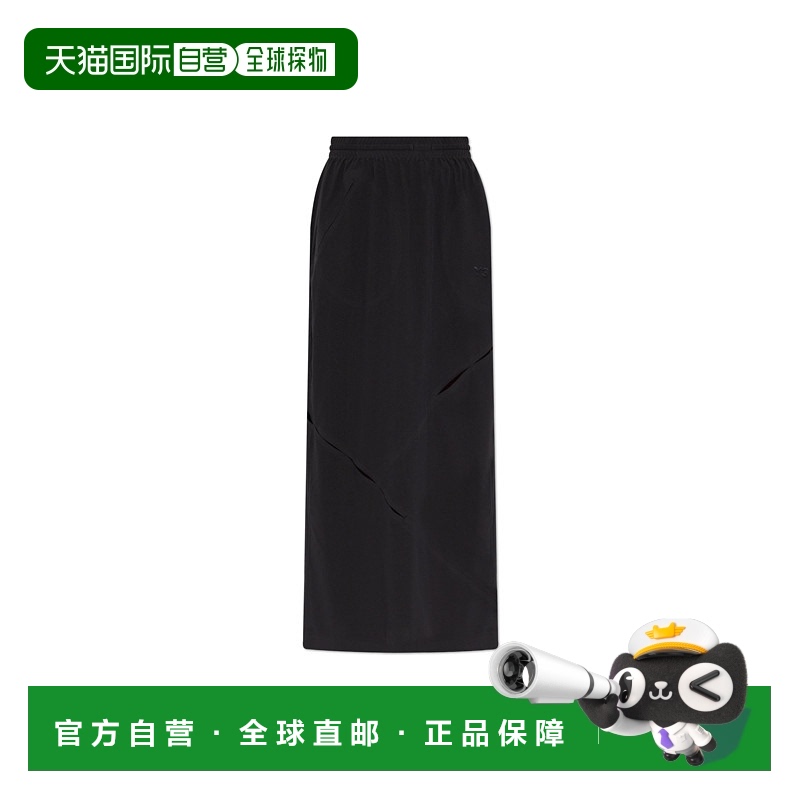1小时内可退 Y-3 女士半身裙 JD60010BLACK SS2025 黑色 Skirt wi