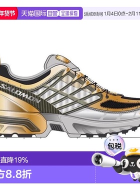 SALOMON 男士运动鞋 L49160800 AW2025 白色 ACS Pro 20Y 运动鞋