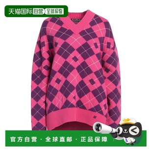 1h可退 潮奢 Acne Studios 艾克妮 女士 毛衣 pink粉色 舒适时尚