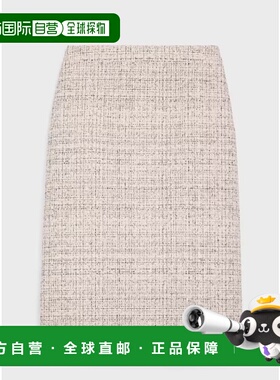 CELINE 女士半身裙 RJ0540F8997IR SS2025 花色 Jupe crayon skir