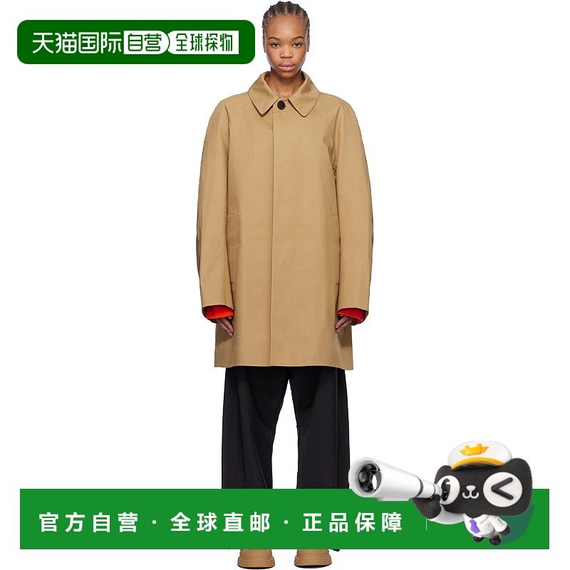 1h可退 潮奢 sofie dhoore 女士 米色 Colombo 大衣 S25COLOMB