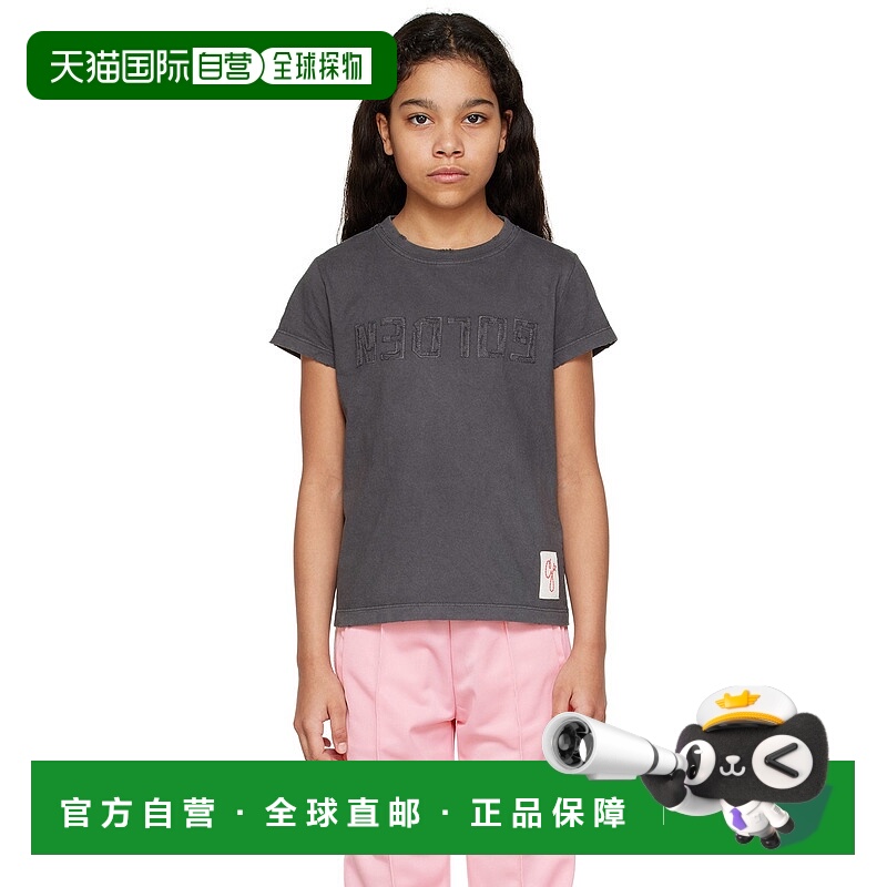 潮奢 GOLDEN GOOSE 女童 短袖T恤童装 GKP01390P001081