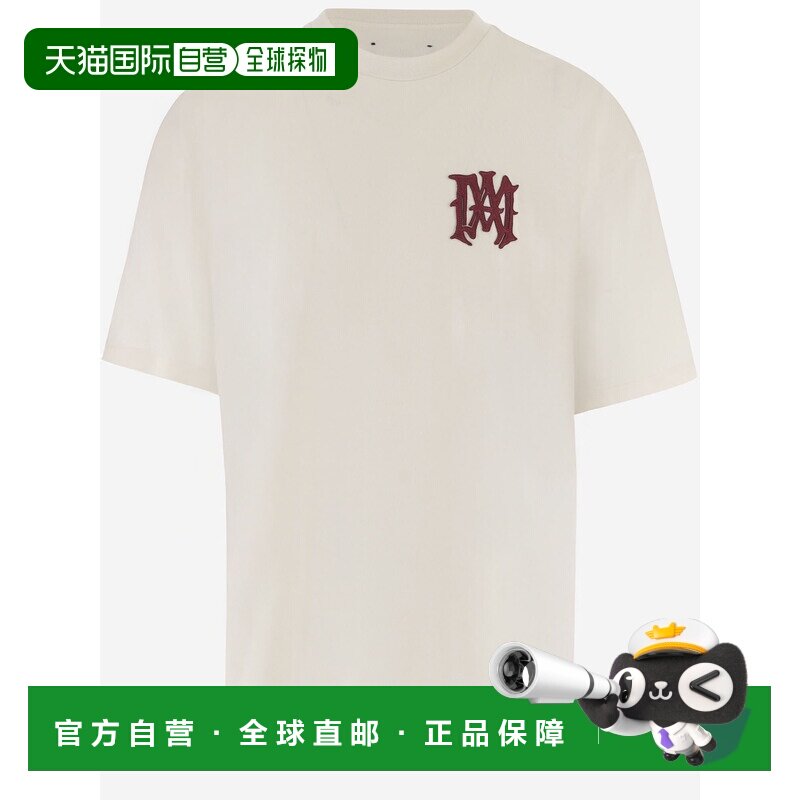 AMIRI 男士卫衣 AMTOJR1056127 SS2026 白色 Hollywood T-Shirt