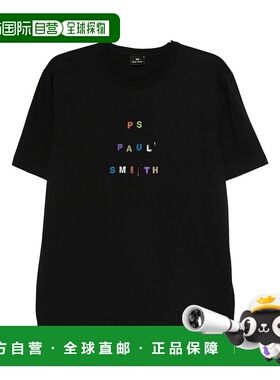 1h可退 潮奢 Paul Smith 男士 By and Polos T恤黑色T恤 M2R220XT