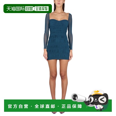 Self-Portrait 女士 迷你包臀裙连衣裙 PF22096TEAL