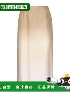 PRADA 女士半身裙 P150J14J3SOOOF0065 SS2024 棕色包臀裙a字裙