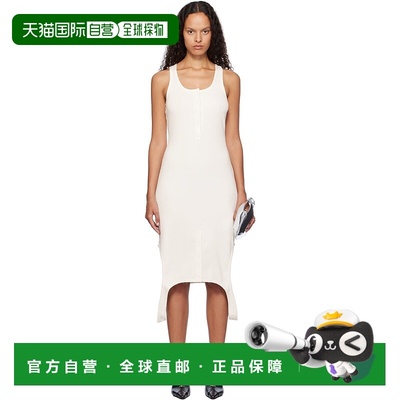 1h可退 潮奢 Courreges 女士 白色 Reversed Light Knit 连衣裙 4
