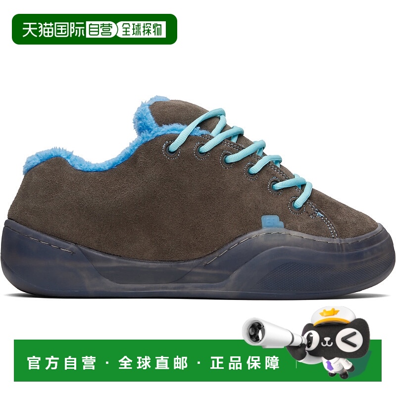 1h可退 潮奢 ERL 女士 灰色 Electric Vamp Skate 运动鞋 ERL10SH
