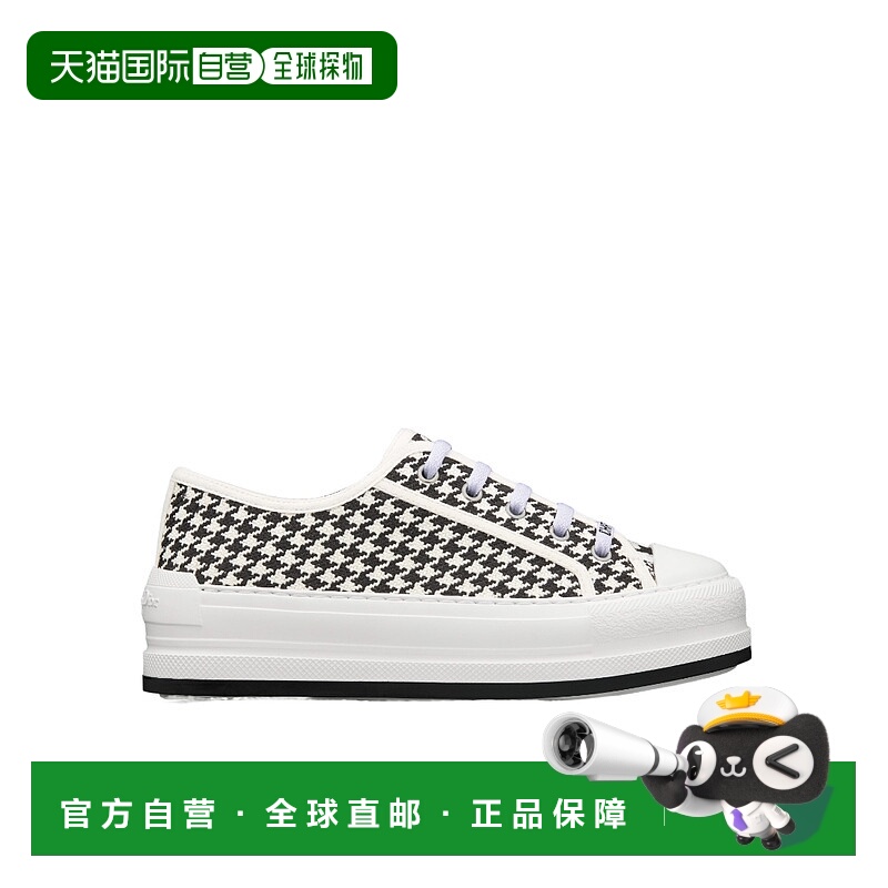 1h可退 DIOR 女士运动鞋 KCK385MPKS19W SS2024 白色 WALK'N'DIOR